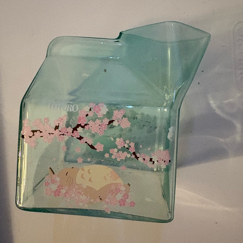 Studio Ghibli Totoro Vintage Glass Glass Mug and Carton